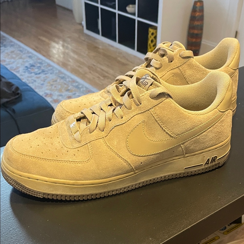 Nike Tan Suede Sneakers Air Force 1